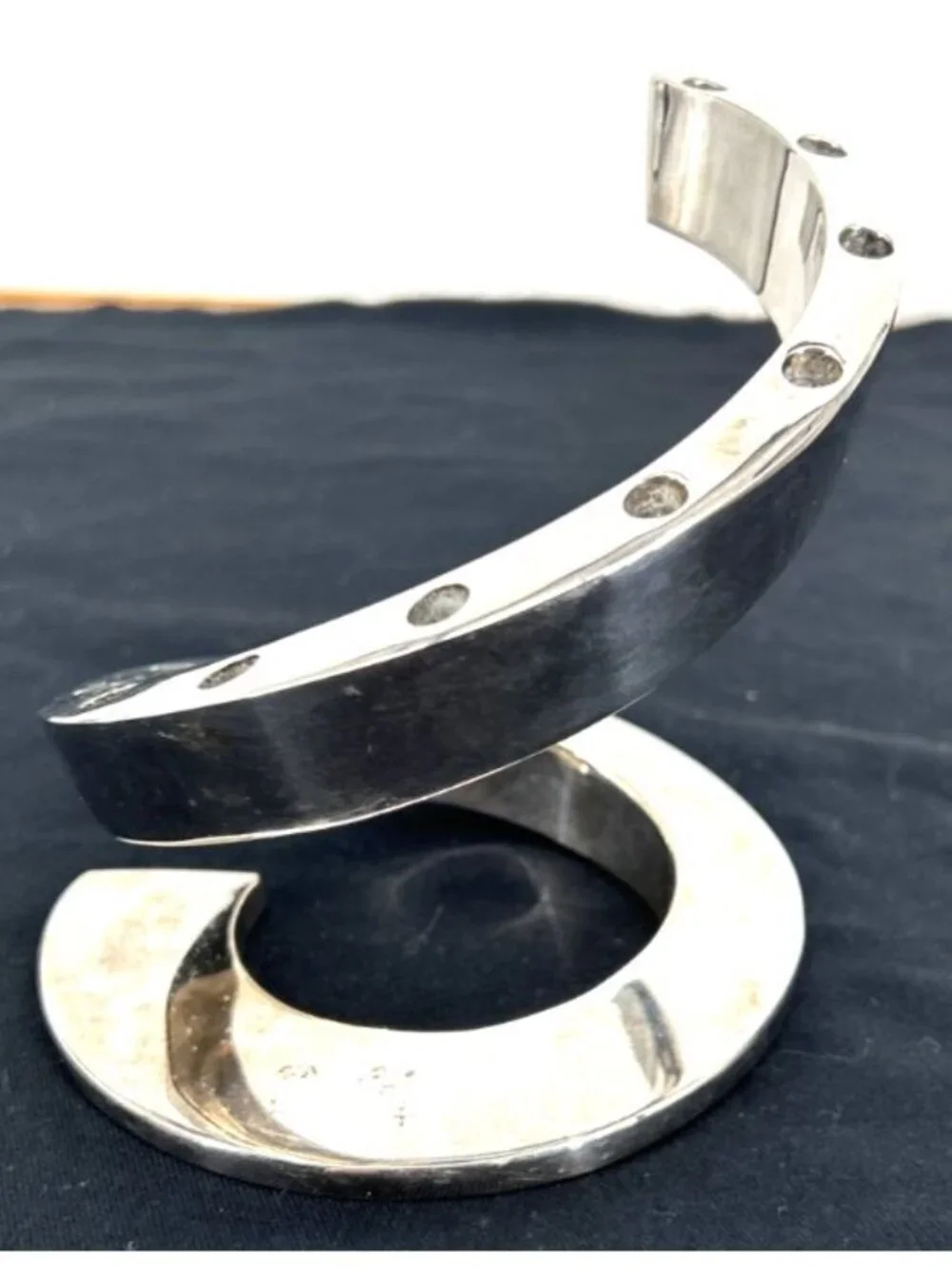 Dansk Design France BV 12 Candle Holder Spiral Metal 5